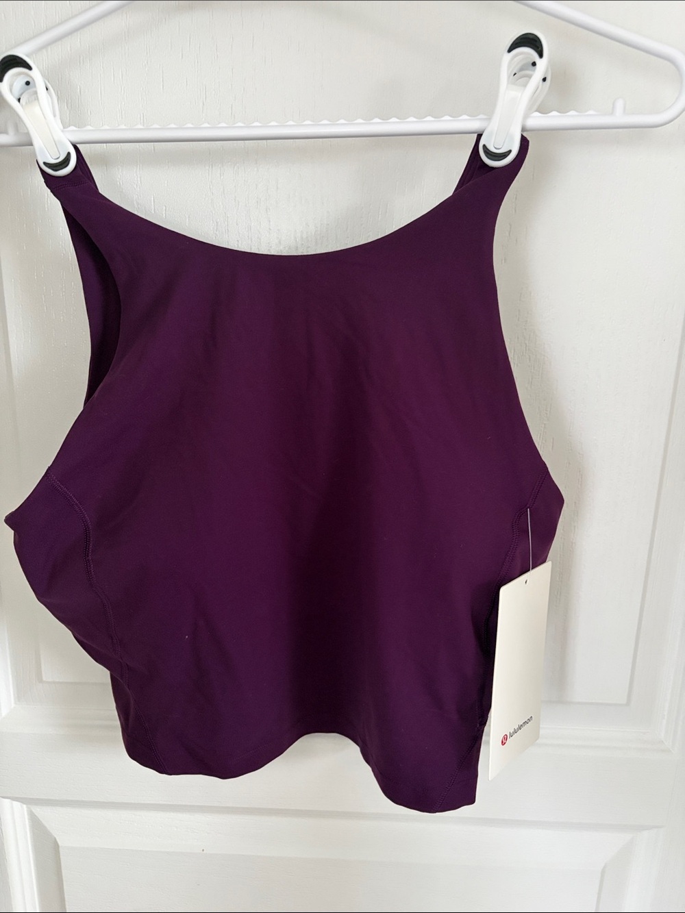 lululemon athletica Deep Plum Cropped Tank